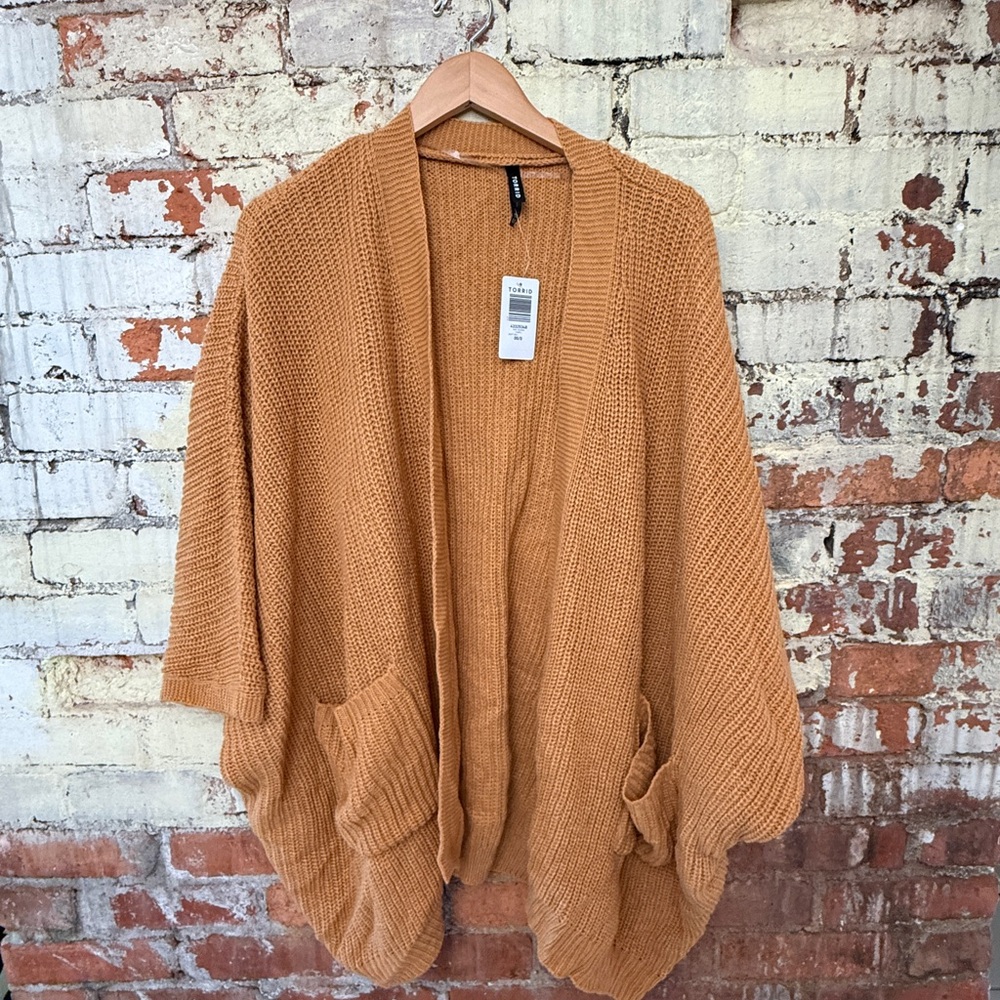 Torrid Tan Women's Ruana Cardigan
